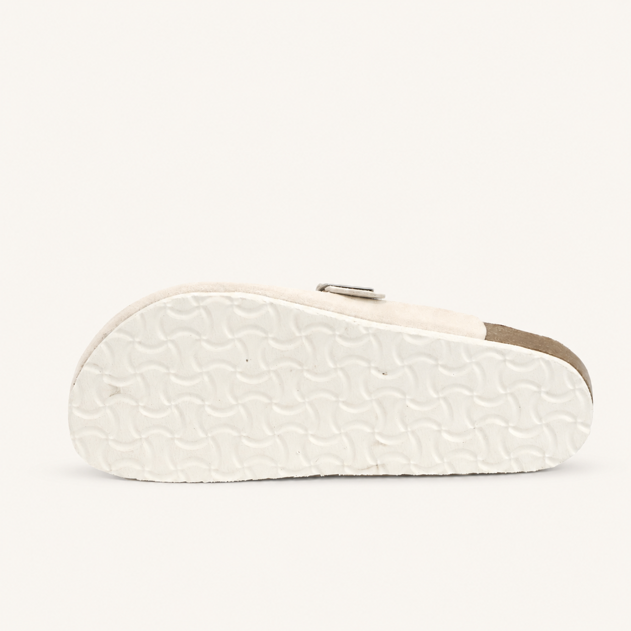Beige Skeleton Clogs