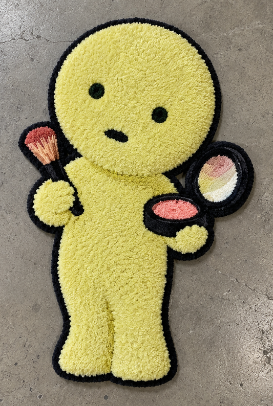 Makeup Smiski Rug