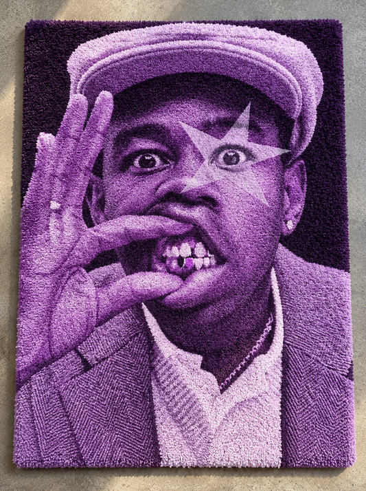 Purple Portrait Rug