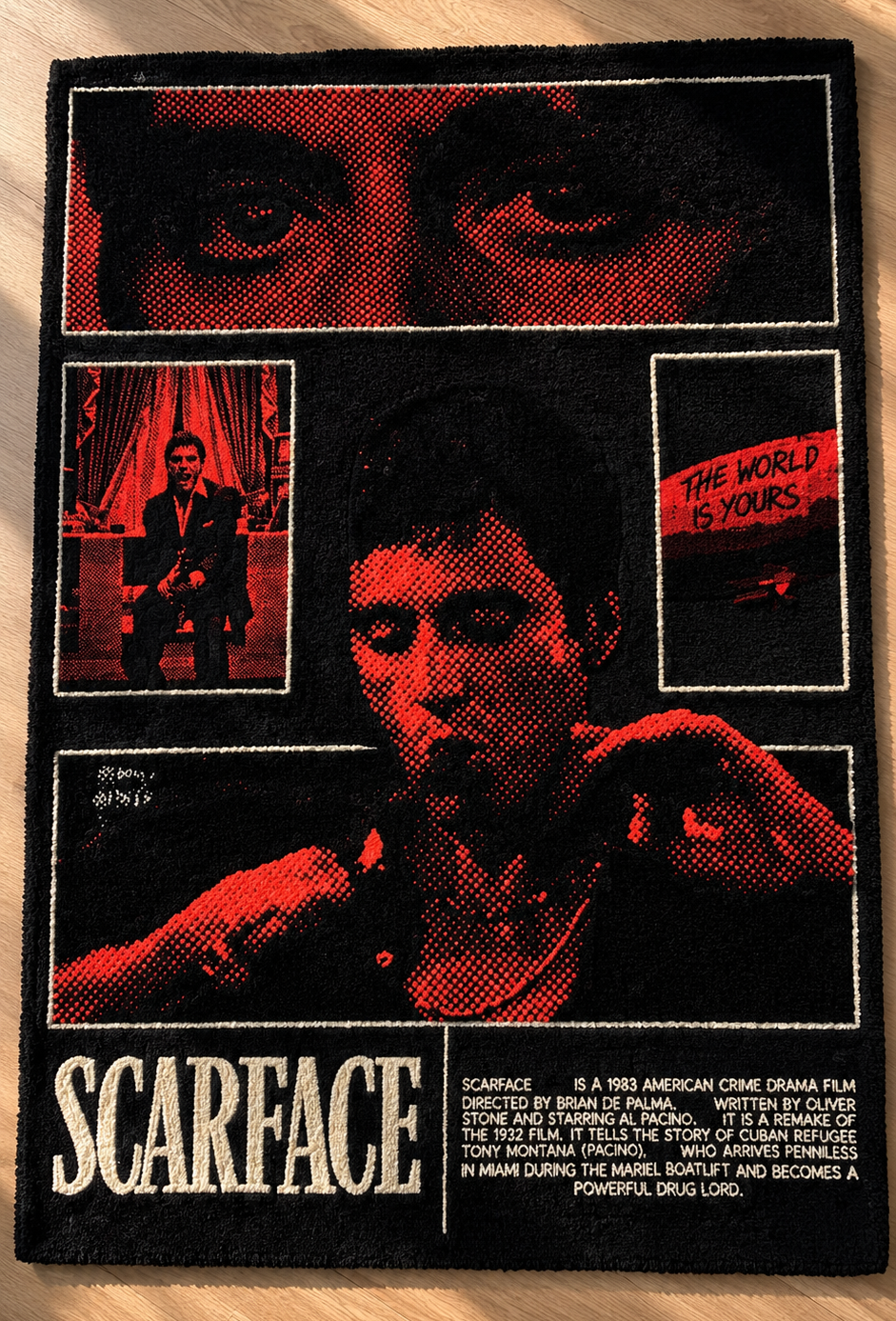 Scarface Poster Rug