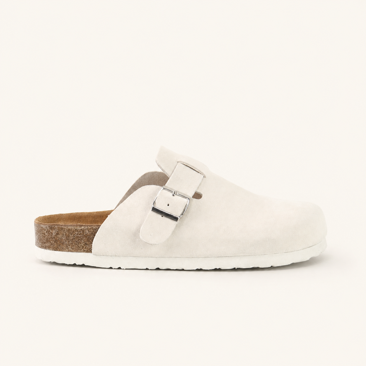 Beige Clogs