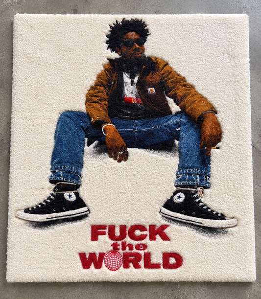 Fuck the World Rug