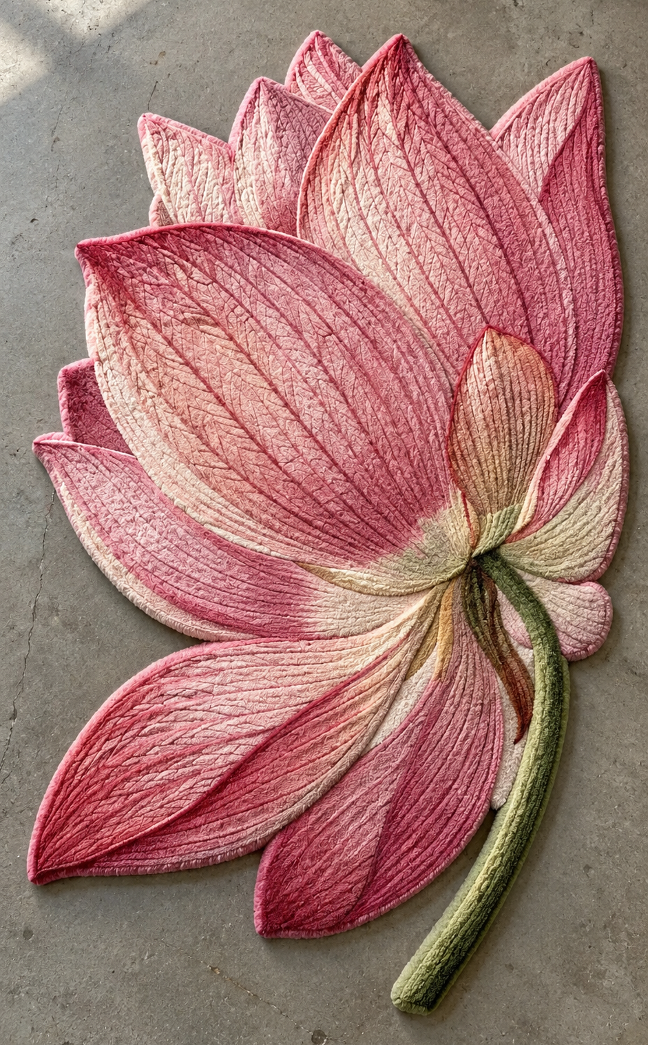 Pink Lotus Rug