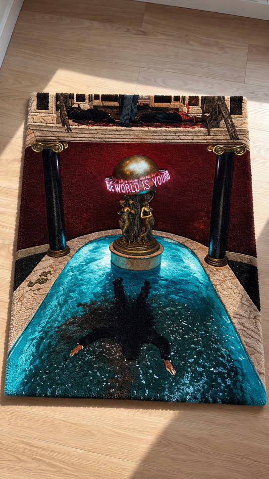 Scarface Rug
