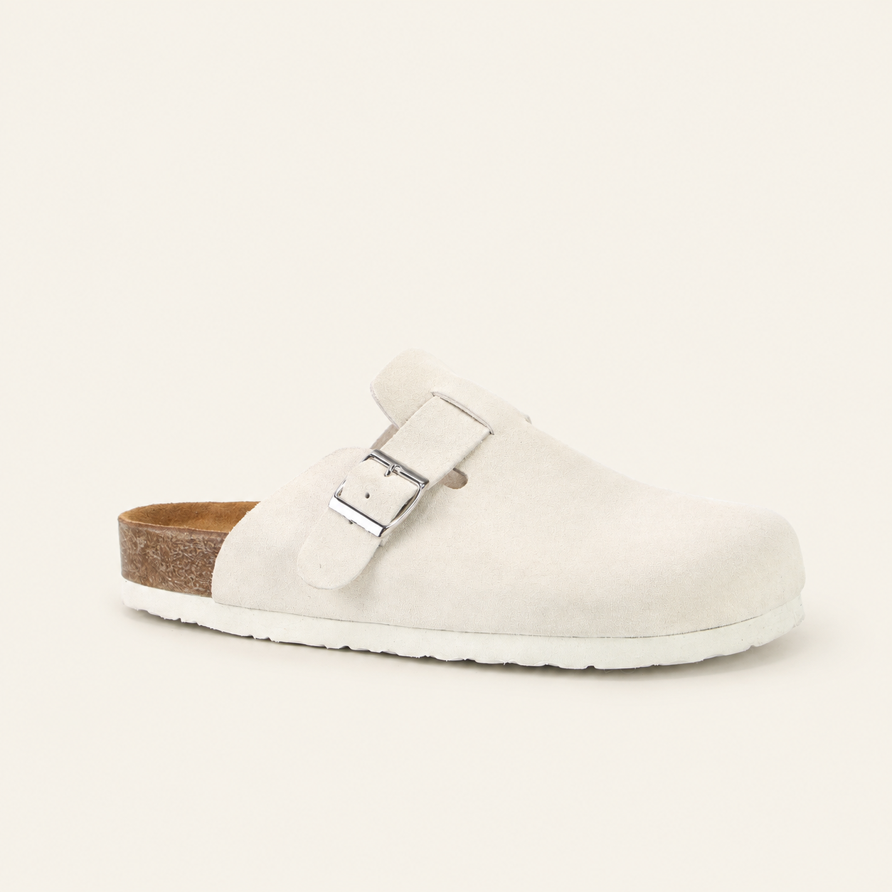 Beige Clogs